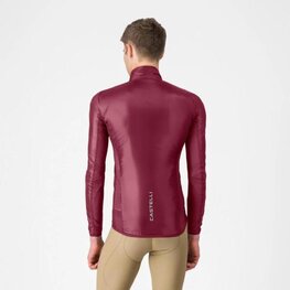 CASTELLI Cyklistická větruodolná bunda - ARIA SHELL 2 - bordó