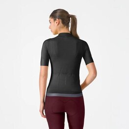 CASTELLI Cyklistický dres s krátkým rukávem - ESPRESSO 2 W - černá