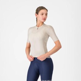 CASTELLI Cyklistický dres s krátkým rukávem - ESPRESSO 2 W - ivory