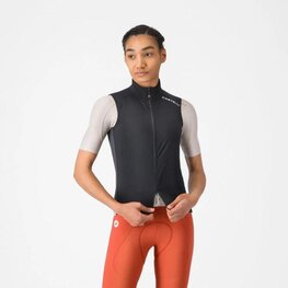CASTELLI Cyklistická vesta - ESPRESSO 2 W - černá