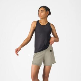CASTELLI Cyklistické kalhoty krátké bez laclu - MOVEMENT TRAVEL - béžová
