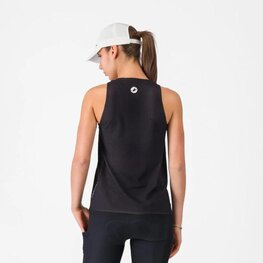 CASTELLI Cyklistické triko bez rukávů - COMFORT TRAVEL - černá