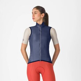 CASTELLI Cyklistická vesta - ARIA 2 W - modrá