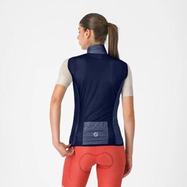 CASTELLI Cyklistická vesta - ARIA 2 W - modrá