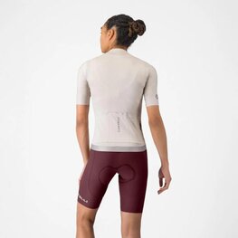 CASTELLI Cyklistické kalhoty krátké bez laclu - ESPRESSO 2 W - bordó