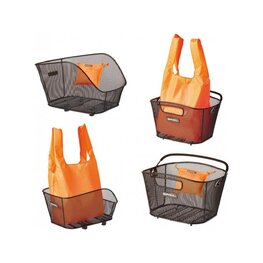 BASIL Cyklistická taška - KEEP SHOPPER - žlutá