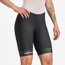 CASTELLI Cyklistické kalhoty krátké bez laclu - TRI W SHORT - černá