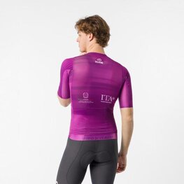 CASTELLI Cyklistický dres s krátkým rukávem - GIRO109 RACE 8S - cyklámenová