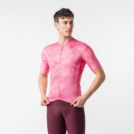 CASTELLI Cyklistický dres s krátkým rukávem - GIRO109 TROFEO - růžová