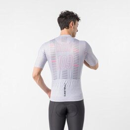 CASTELLI Cyklistický dres s krátkým rukávem - GIRO109 MILAN - stříbrná