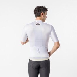 CASTELLI Cyklistický dres s krátkým rukávem - GIRO109 ESPRESSO 2 - bílá