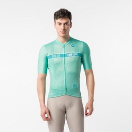 CASTELLI Cyklistický dres s krátkým rukávem - GIRO109 CIMA COPPI - zelená