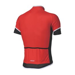 BBB Cyklistický dres s krátkým rukávem - COMFORTFIT - červená/černá