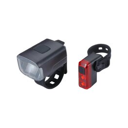 BBB set světel - STUD STRAP COMBO - černá