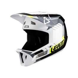 LEATT Cyklistická přilba - MTB GRAVITY 2.0 - bílá/černá