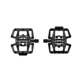 TATZE pedály - TWO-FACE - černá