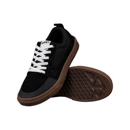 LEATT Cyklistické tretry - FLAT 1.0 - černá/hnědá