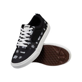 LEATT Cyklistické tretry - FLAT 1.0 - černá/bílá