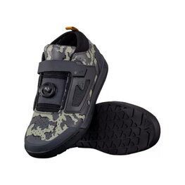 LEATT Cyklistické tretry - PROFLAT 3.0 - zelená/černá