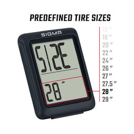 SIGMA SPORT tachometr - BC 5.0 ATS - černá