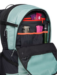 VAUDE batoh - BIKE ALPIN PRO 23+5 - černá/tyrkysová