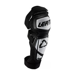 LEATT chrániče na kolena -  KNEE & SHIN GUARD 3.0 EXT - černá/bílá