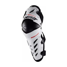 LEATT chrániče na kolena -  KNEE & SHIN GUARD DUAL AXIS - bílá