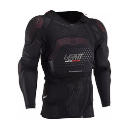 LEATT chránič na záda a hrudník - BODY PROTECTOR 3DF AIRFIT EVO - černá