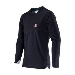 LEATT Cyklistický dres s dlouhým rukávem letní - MTB ALL MOUNTAIN 5.0 - černá