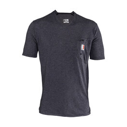 LEATT Cyklistický dres s krátkým rukávem - MTB ALLMOUNTAIN 2.0 - černá