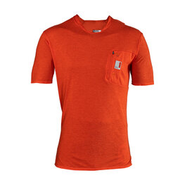 LEATT Cyklistický dres s krátkým rukávem - MTB ALLMOUNTAIN 2.0 - červená