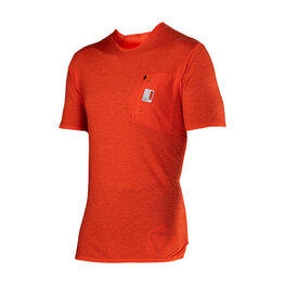 LEATT Cyklistický dres s krátkým rukávem - MTB ALLMOUNTAIN 2.0 - červená