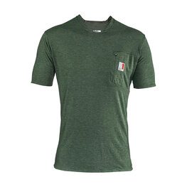 LEATT Cyklistický dres s krátkým rukávem - MTB ALLMOUNTAIN 2.0 - zelená