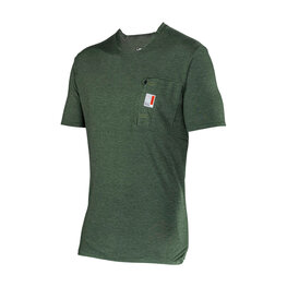 LEATT Cyklistický dres s krátkým rukávem - MTB ALLMOUNTAIN 2.0 - zelená