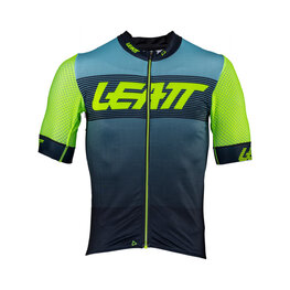 LEATT Cyklistický dres s krátkým rukávem - MTB ENDURANCE 6.0 - zelená/modrá