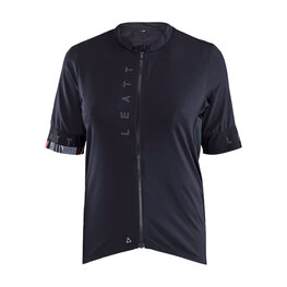 LEATT Cyklistický dres s krátkým rukávem - MTB ENDURANCE 5.0 W - černá