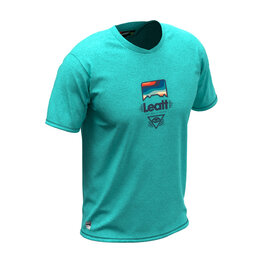 LEATT Cyklistický dres s krátkým rukávem - MTB ALLMOUNTAIN 2.0 JUNIOR - zelená