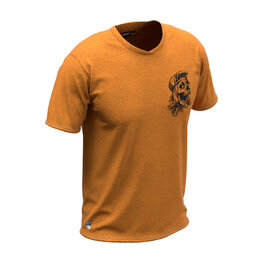 LEATT Cyklistický dres s krátkým rukávem - MTB ALLMOUNTAIN 2.0 JUNIOR - hnědá