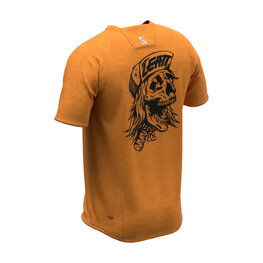 LEATT Cyklistický dres s krátkým rukávem - MTB ALLMOUNTAIN 2.0 JUNIOR - hnědá