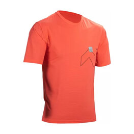 LEATT Cyklistický dres s krátkým rukávem - MTB TRAIL 1.0 X-FLOW - červená