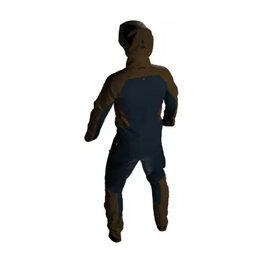 LEATT Cyklistická kombinéza - MONO SUIT MTB HYDRADRI 5.0 - hnědá/černá