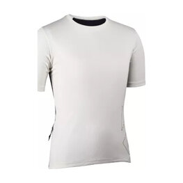 LEATT Cyklistický dres s krátkým rukávem - MTB TRAIL 2.0 W - bílá/černá