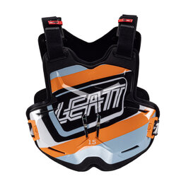 LEATT chránič na záda a hrudník - CHEST PROTECTOR TORQUE 1.5 - černá/oranžová