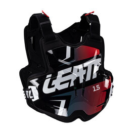 LEATT chránič na záda a hrudník - CHEST PROTECTOR TORQUE 1.5 - černá/červená