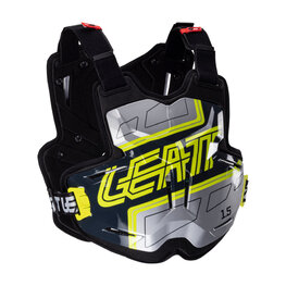 LEATT chránič na záda a hrudník - CHEST PROTECTOR TORQUE 1.5 - černá/žlutá