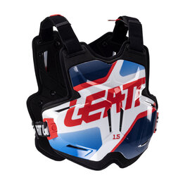 LEATT chránič na záda a hrudník - CHEST PROTECTOR TORQUE 1.5 - černá/modrá