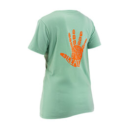 LEATT Cyklistické triko s krátkým rukávem - CORE W - zelená