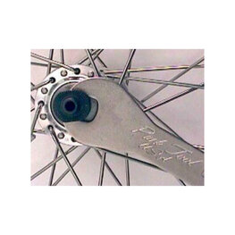 PARK TOOL kónusový klíč - CONE WRENCH 17/18 mm PT-DCW-3C - stříbrná