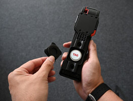 TRELOCK zámek na kolo - TRIGO FS 380/85 + HOLDER X-PRESS - černá