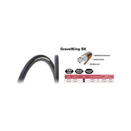 PANARACER plášť - GRAVELKING SK 700x50C, TLC - hnědá/černá